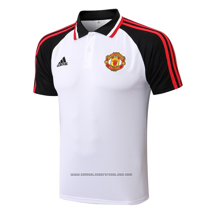 Camisola Polo Manchester United 2022-2023 Branco